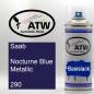 Preview: Saab, Nocturne Blue Metallic, 290: 400ml Sprühdose, von ATW Autoteile West.